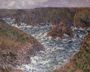 Port Domois à Belle-Île (1886)
